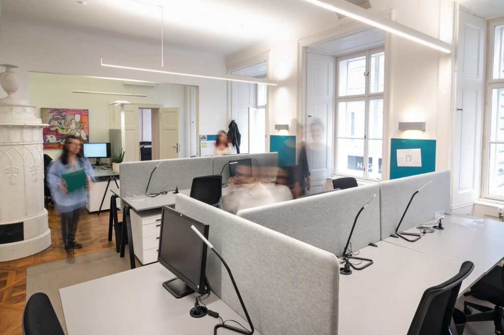 Kipferlhaus Arbeitsplatz Wien